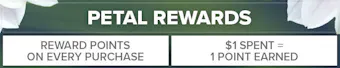 Earn and redeem Reward Points when you order online with Carithers Flowers.
