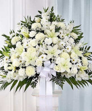 Resulta ng larawan para sa Flower arranger at a funeral