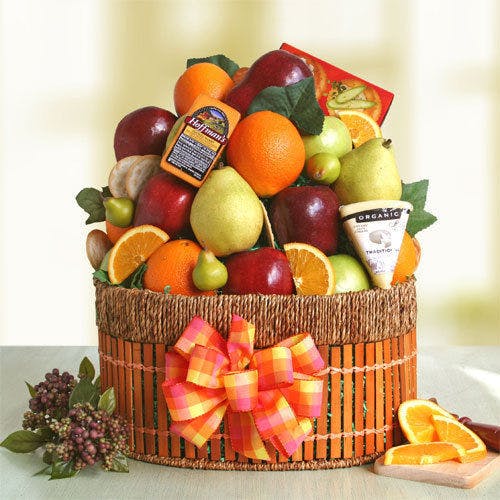 Luxury Fruit Gift Baskets National Delivery Holiday Gifts   5606500fw10121222746 