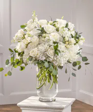 White Garden Event Vase