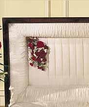 Sympathy Casket Pillow Carithers Flowers Voted Best Florist Atlanta GA, Same Day Flower Delivery