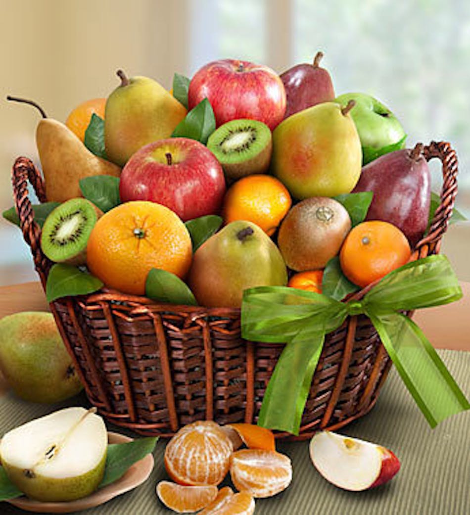 Orchard Fruit Basket Same Day T Basket Delivery Carithers Florist
