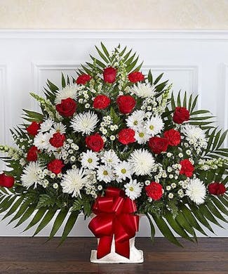 Funeral Flowers For A Man Funeral Arrangements Wreaths Baskets