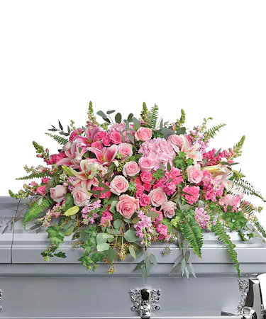 Beautiful Memories Floral Casket Spray