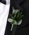 Mixed Greenery Boutonniere