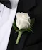 White Rose Boutonniere