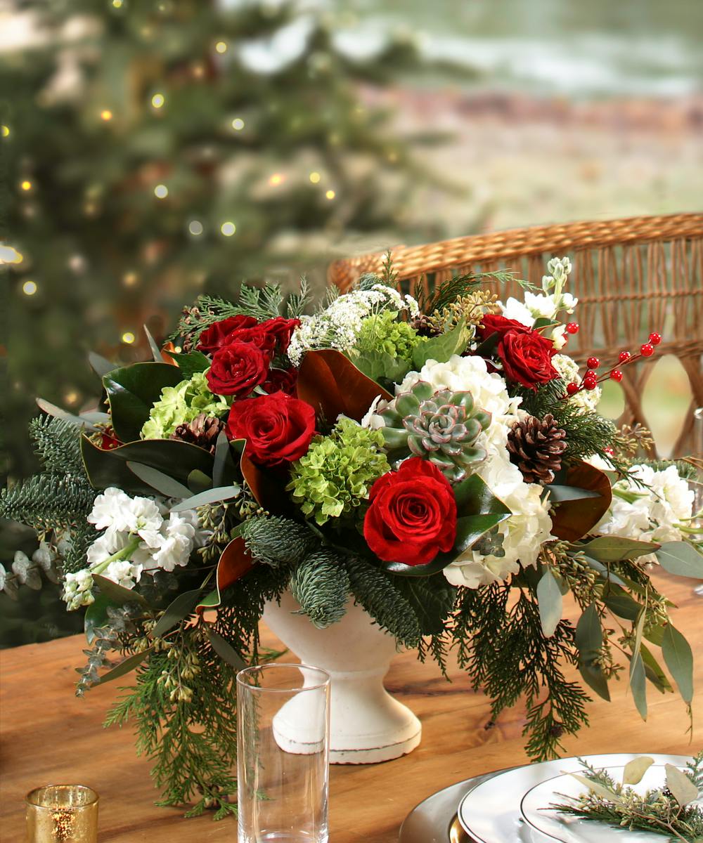 Christmas Traditions Table Centerpiece