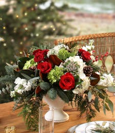 Christmas Traditions Table Centerpiece