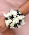 White Sweetheart Rose Wrist Corsage