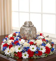 The American Patriot Cremation Wreath