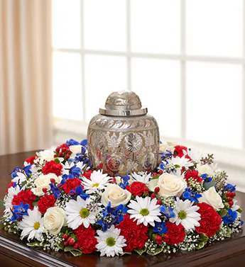 The American Patriot Cremation Wreath