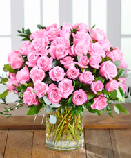 Luxury Tiffany Pink Roses