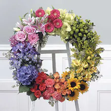 Elegant Garden Wreath