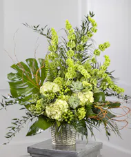 Lush Garden Sympathy Basket