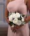 Nosegay White Loose Pave Bouquet  with Ranunculus