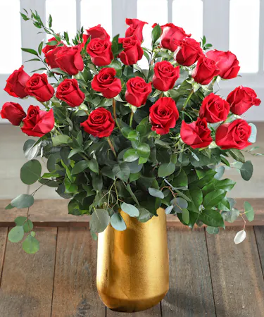 Three Dozen Ecuadorian Mountain Red Roses