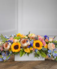 Vintage Garden Table Centerpiece