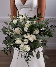 Bridal Bouquet - White Boho Style