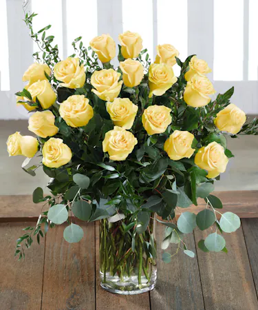 Dozen Yellow Roses