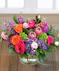 You're All That Bouquet featuring vibrant roses, hydrangea and protea