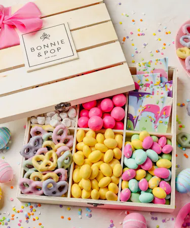 Spring Candy Gift Crate